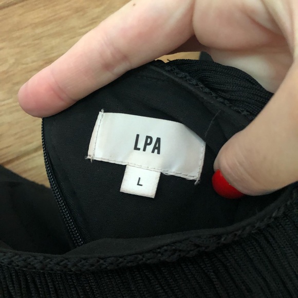 Revolve sunrise Fringe Mini Dress in Black - Picture 5 of 8